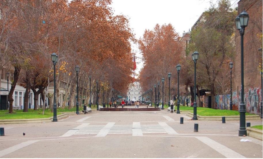 Zenteno Apartments Santiago del Cile Esterno foto