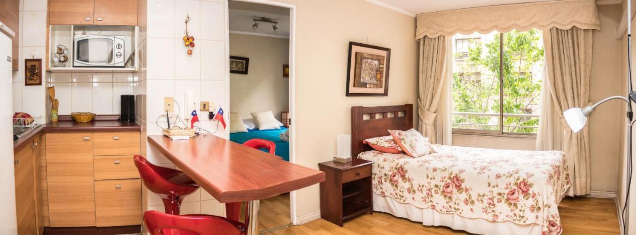 Zenteno Apartments Santiago del Cile Esterno foto